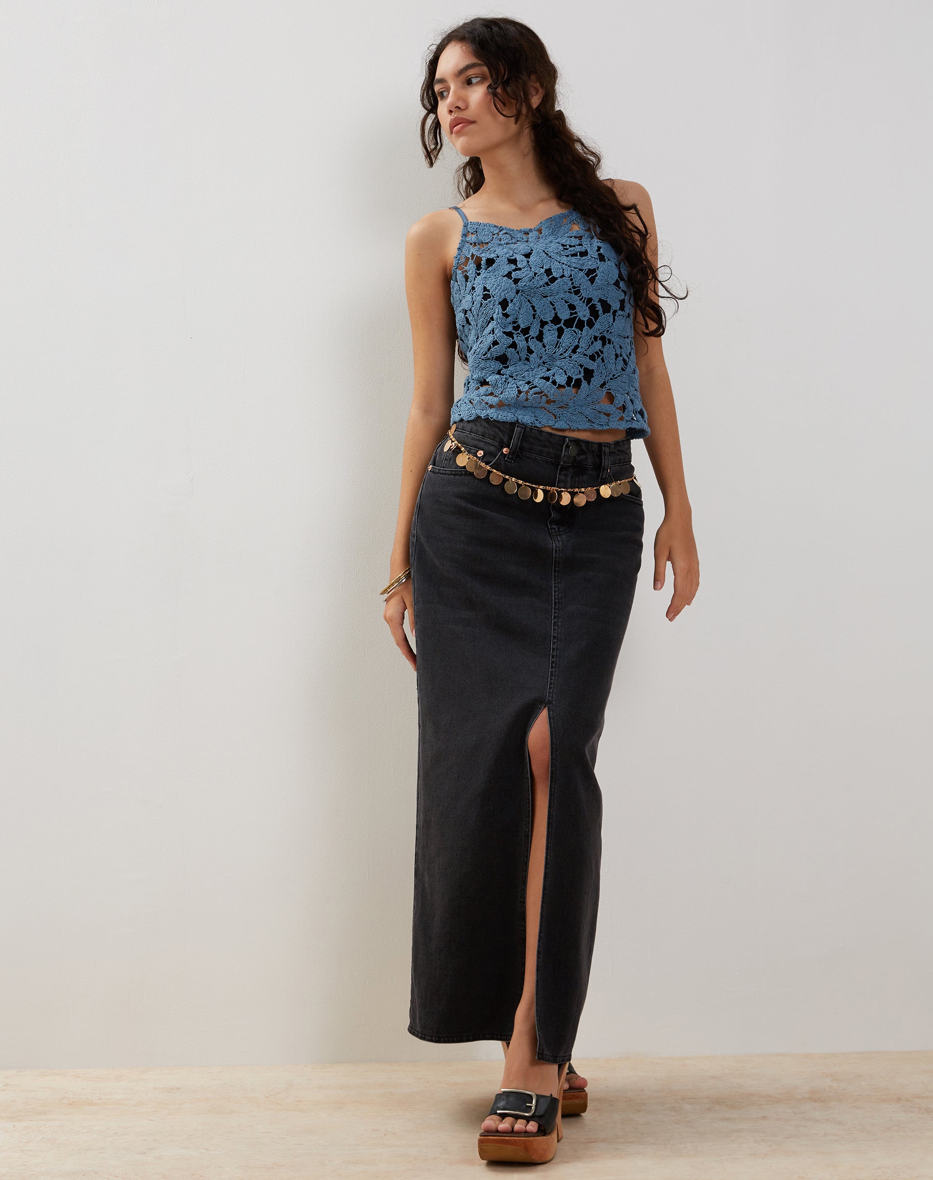 Image de Limu Crochet Top in Moonlight Blue