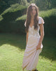 Image de Lirenda Midi Dress in Satin Baby Pink