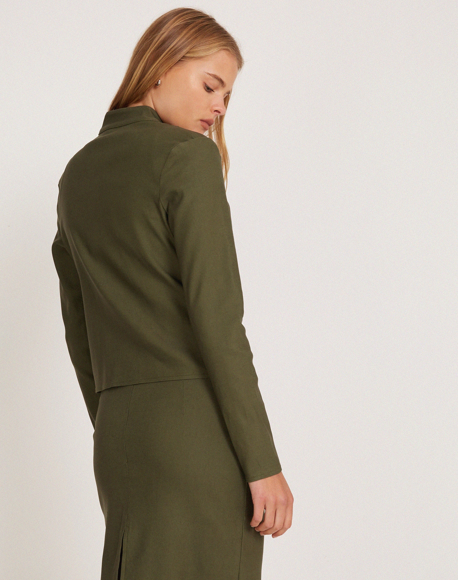 Image de Livia Jacket in Tailoring Army Green