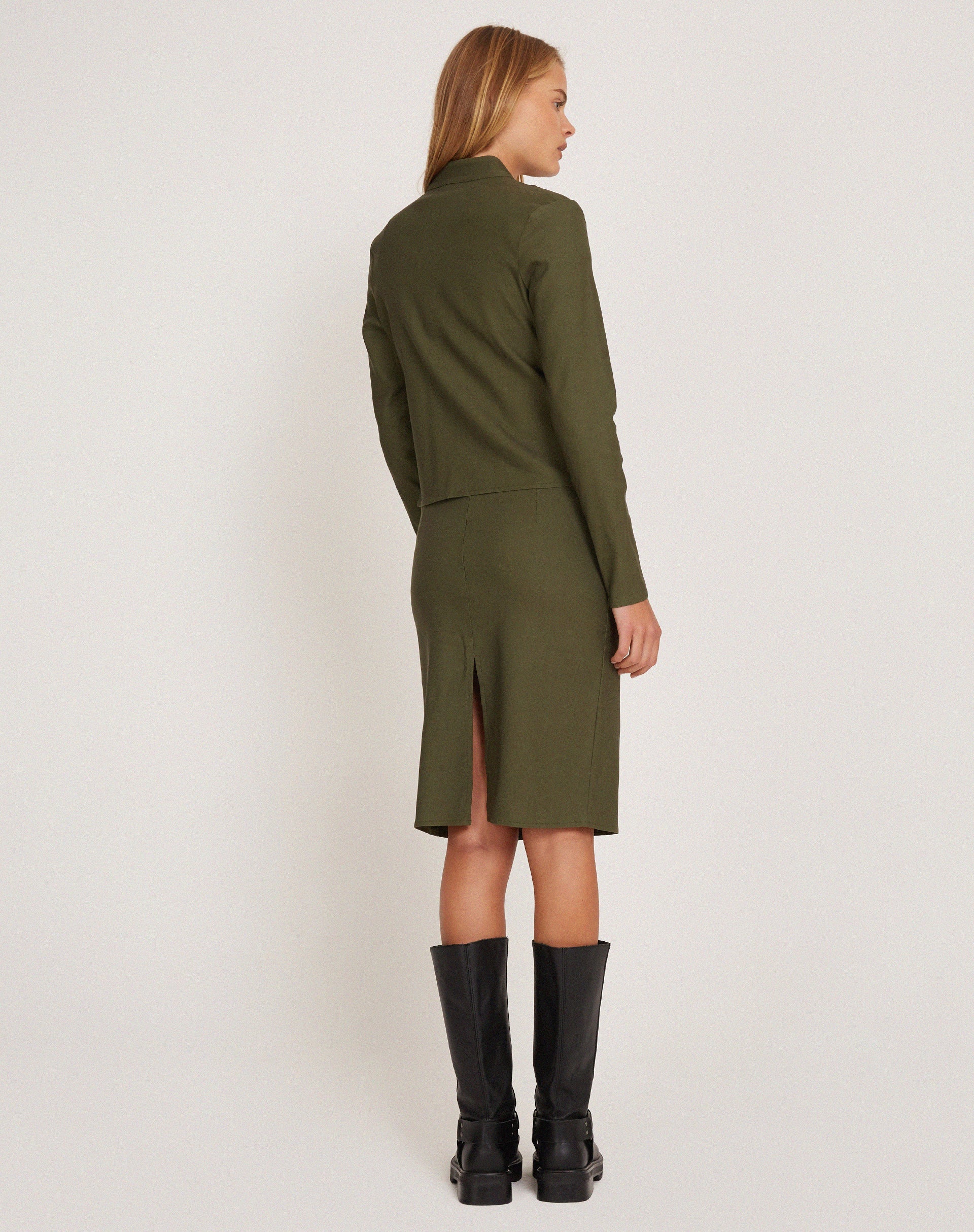 Image de Livia Jacket in Tailoring Army Green