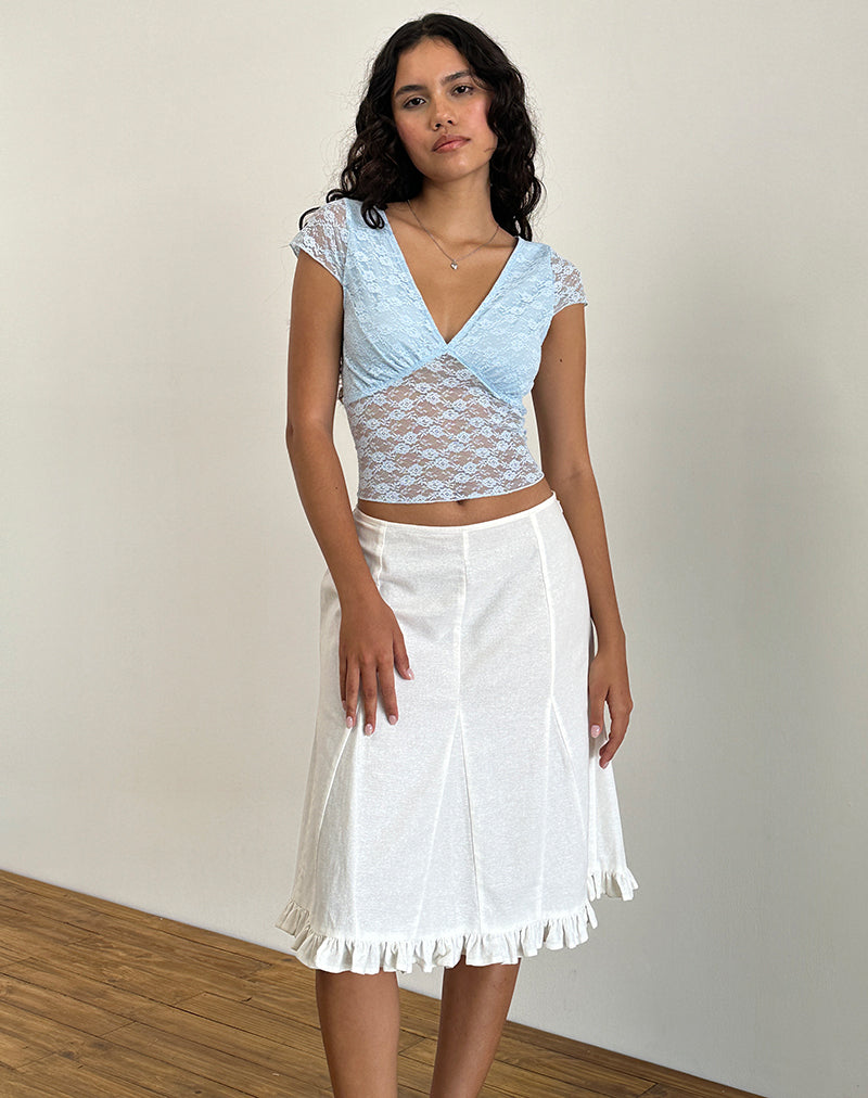 Image de Livra Top in Clover Lace Blue