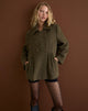 Image de Locarti Manteau en chevrons Olive