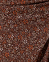 Jardin de fleurs marron