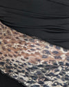 Dentelle imprimée Léopard