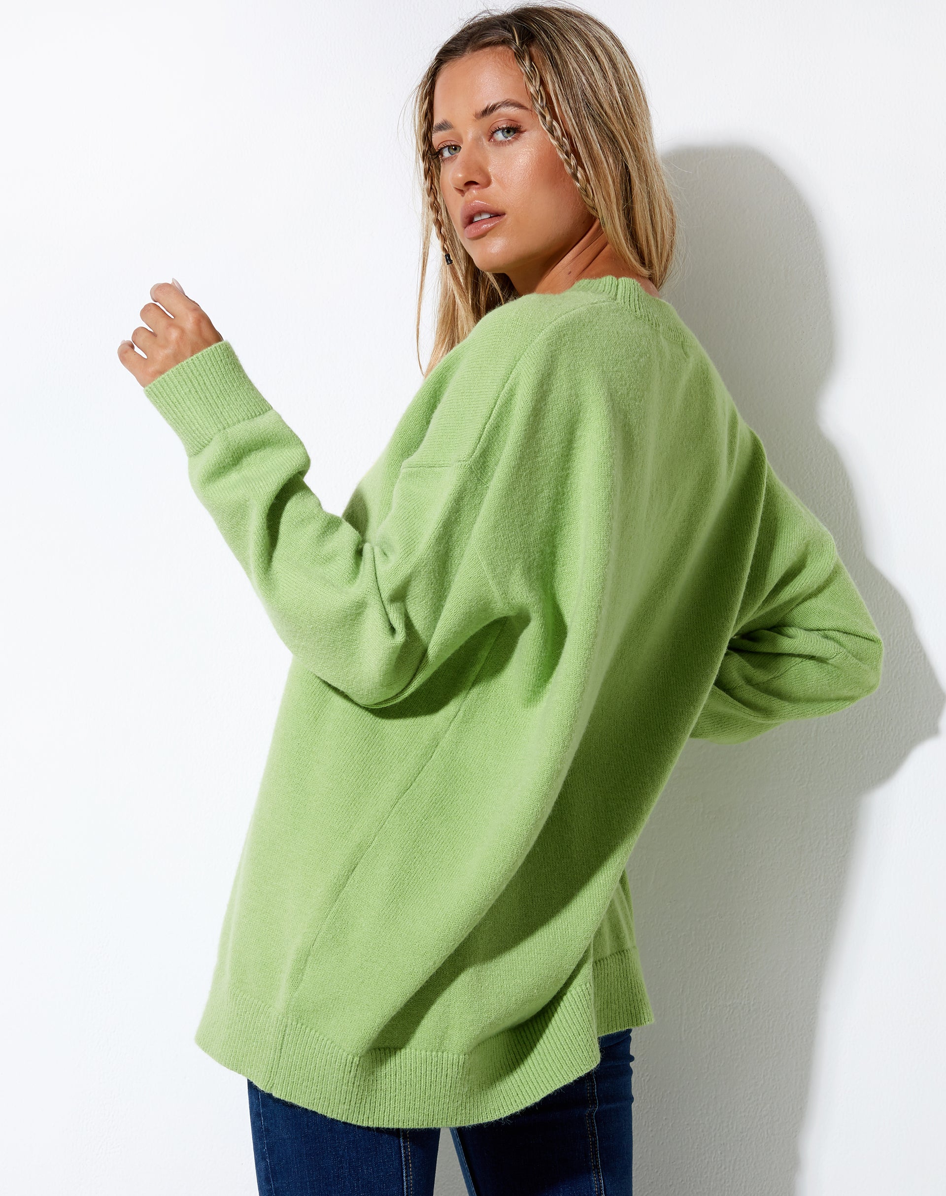 IMAGE DU Pull Lulees en Lime Fruity