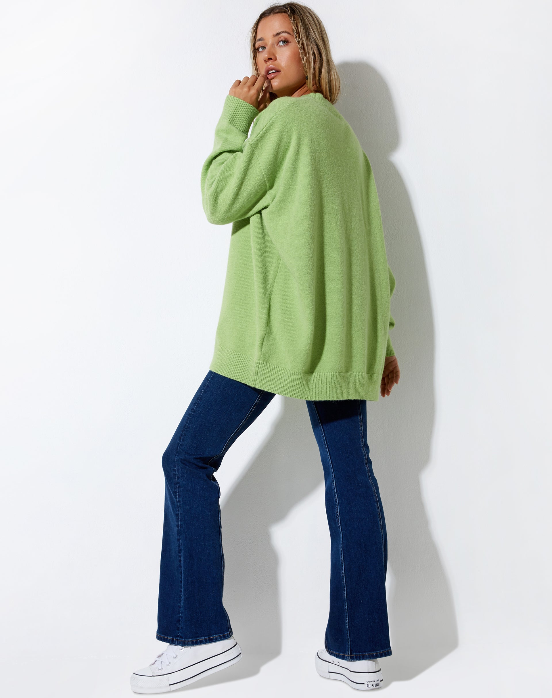 IMAGE DU Pull Lulees en Lime Fruity