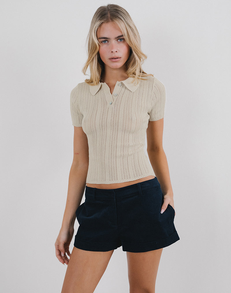 Top Lynetta en crème