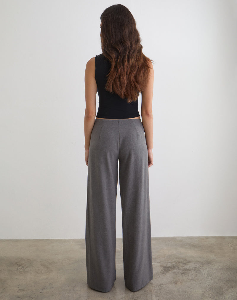 Image du pantalon Diomira gris avec cravate