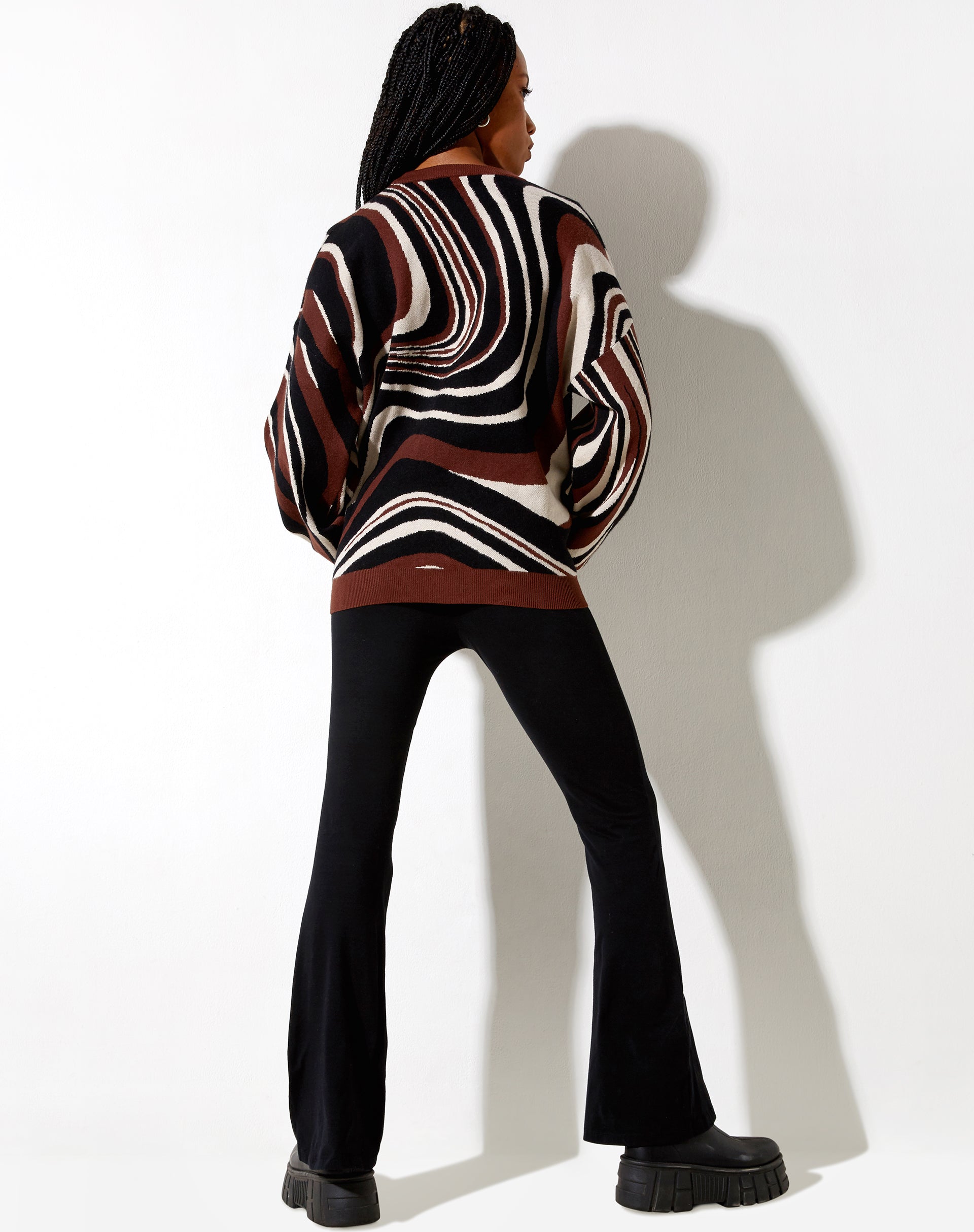 Image de Mably Jumper in Mega Ripple Brown