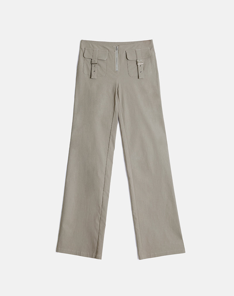 Image de Maite Pocket Trouser in Tailoring Taupe