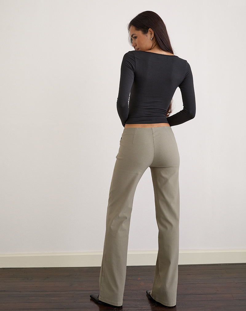 Image de Maite Pocket Trouser in Tailoring Taupe