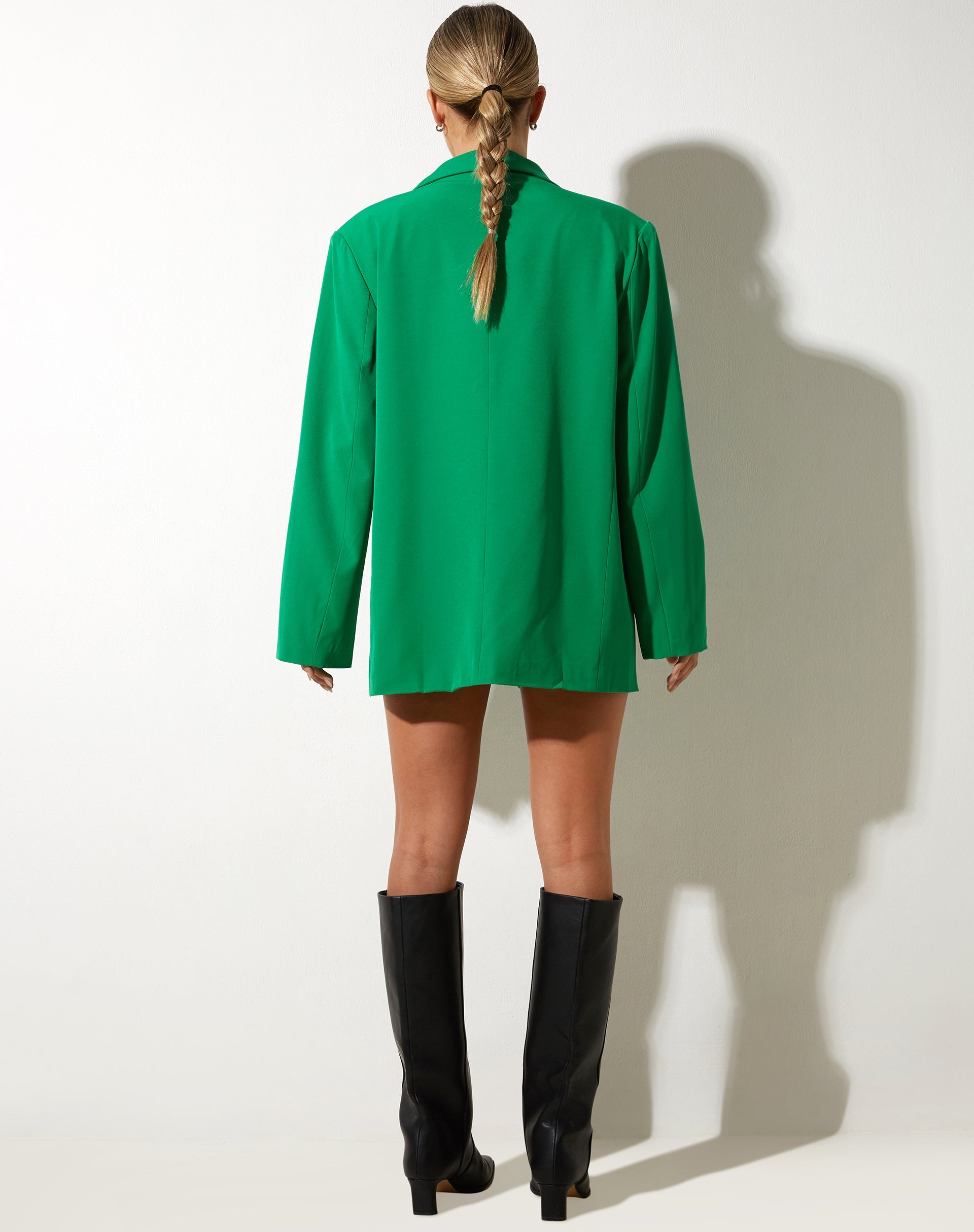 image de Maiwa Blazer in Tailoring Green