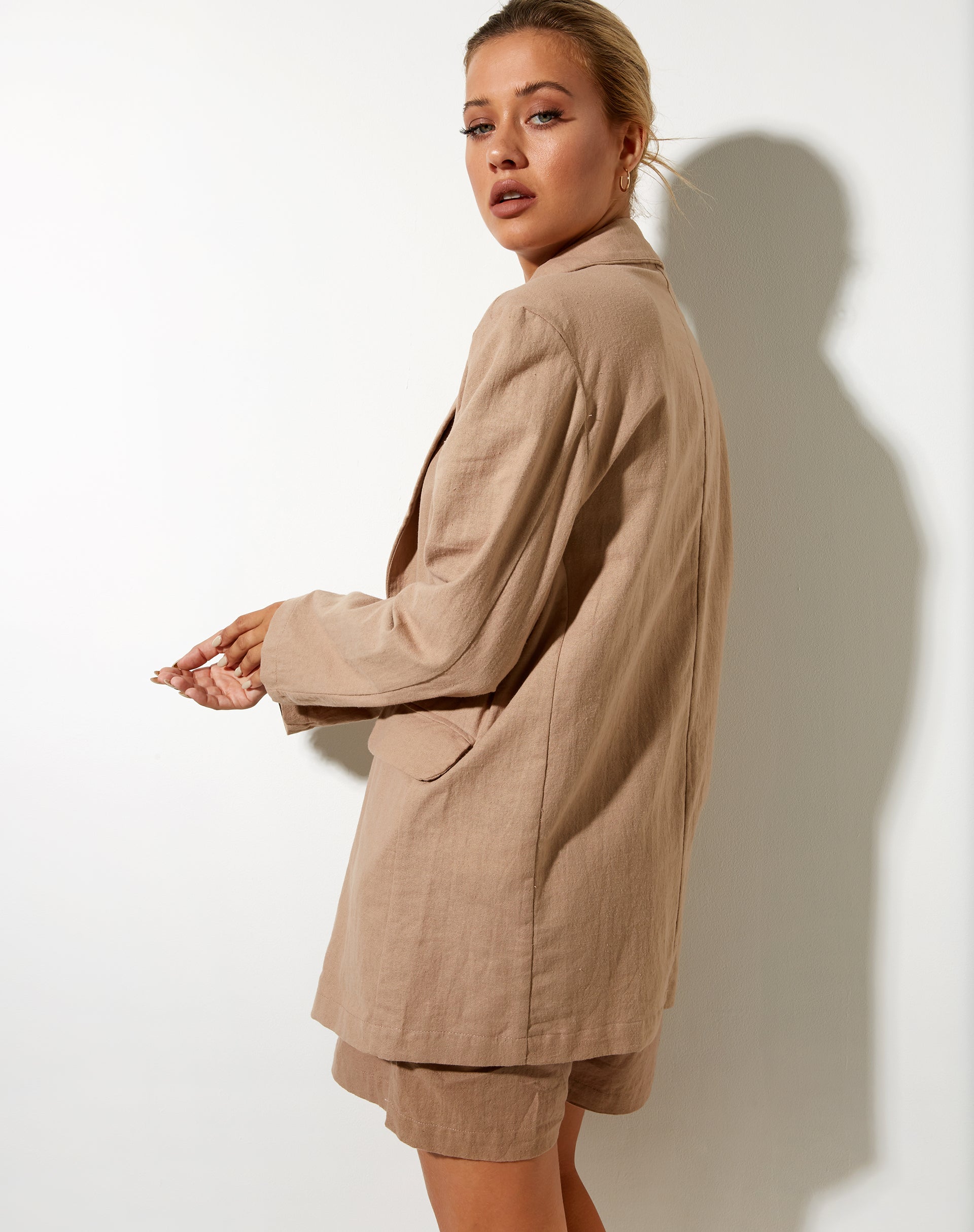 Image de Maiwa Blazer en Rami Biscuit