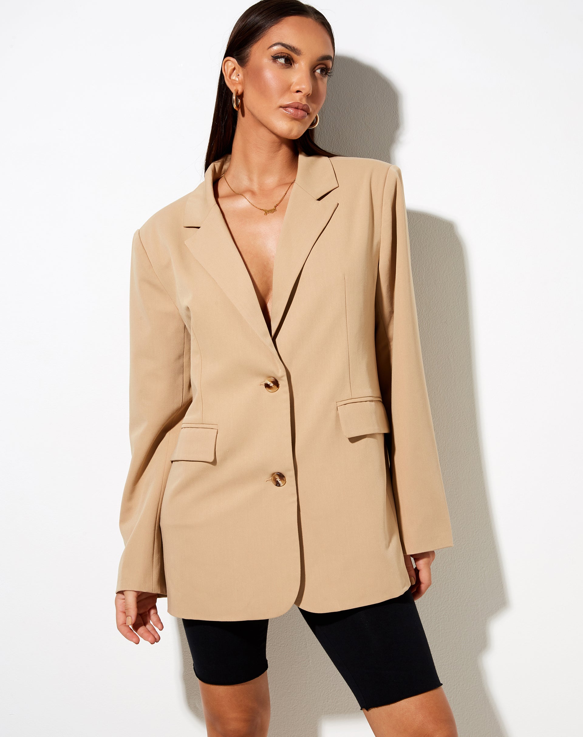 Image de Maiwa Blazer in Tan