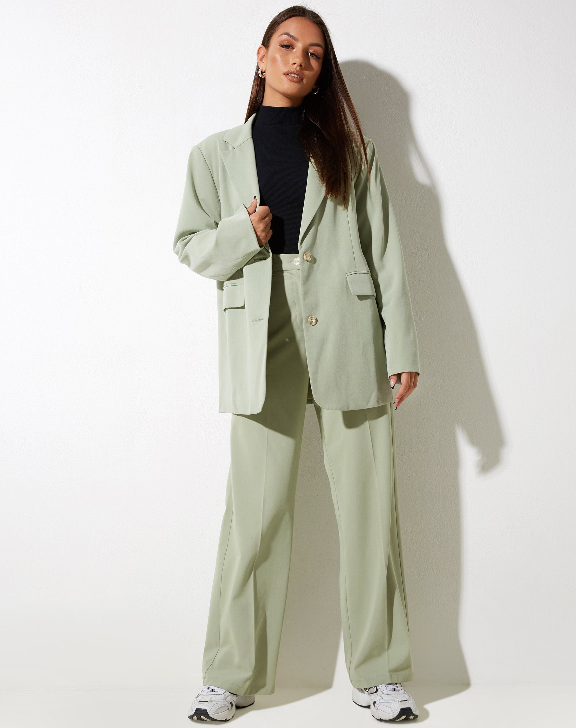 Image de Maiwa Blazer in Sage