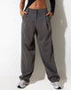 IMAGE DE Pantalon large Sakaria en tailleur anthracite
