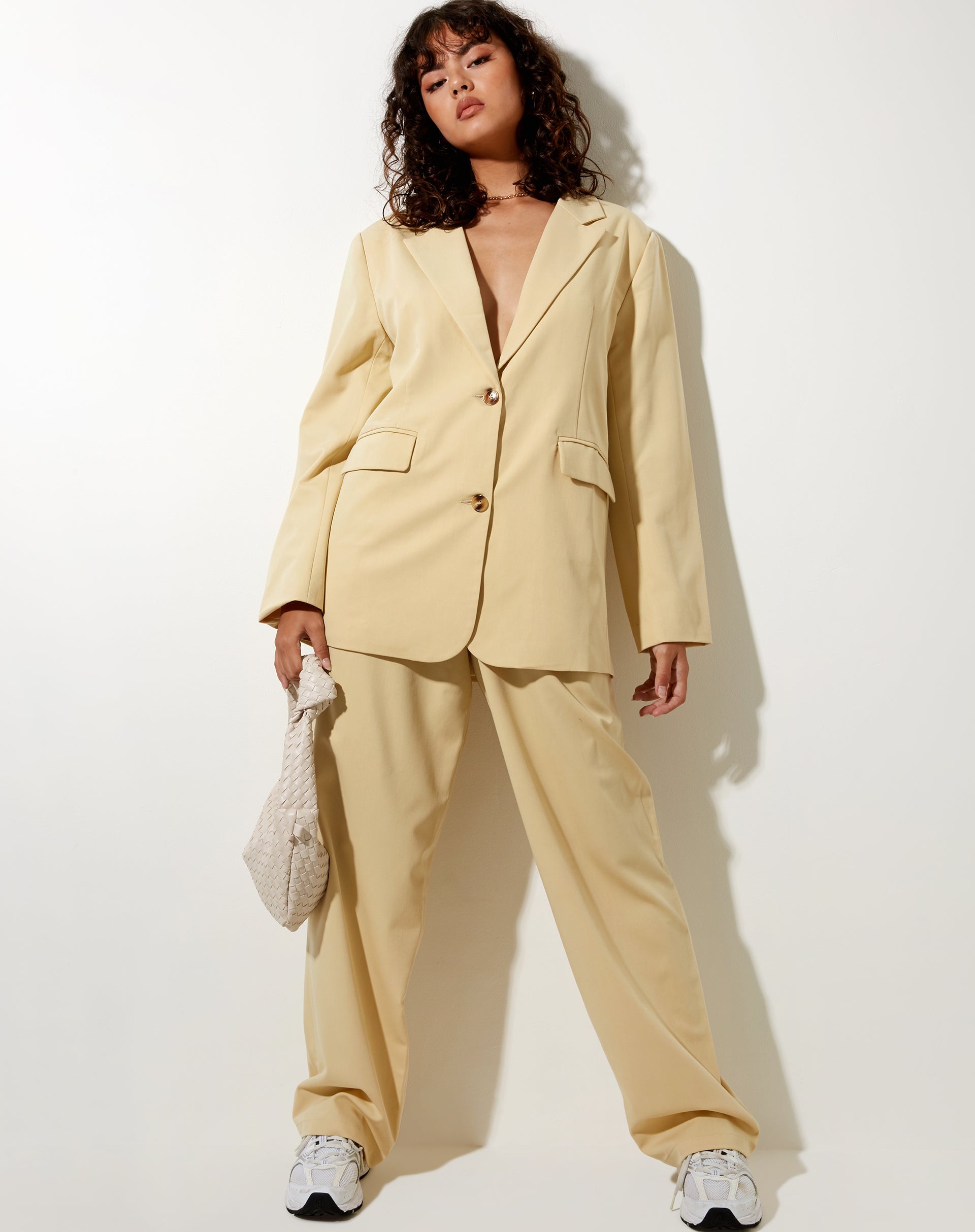 Image de Maiwa Blazer in Buttercream