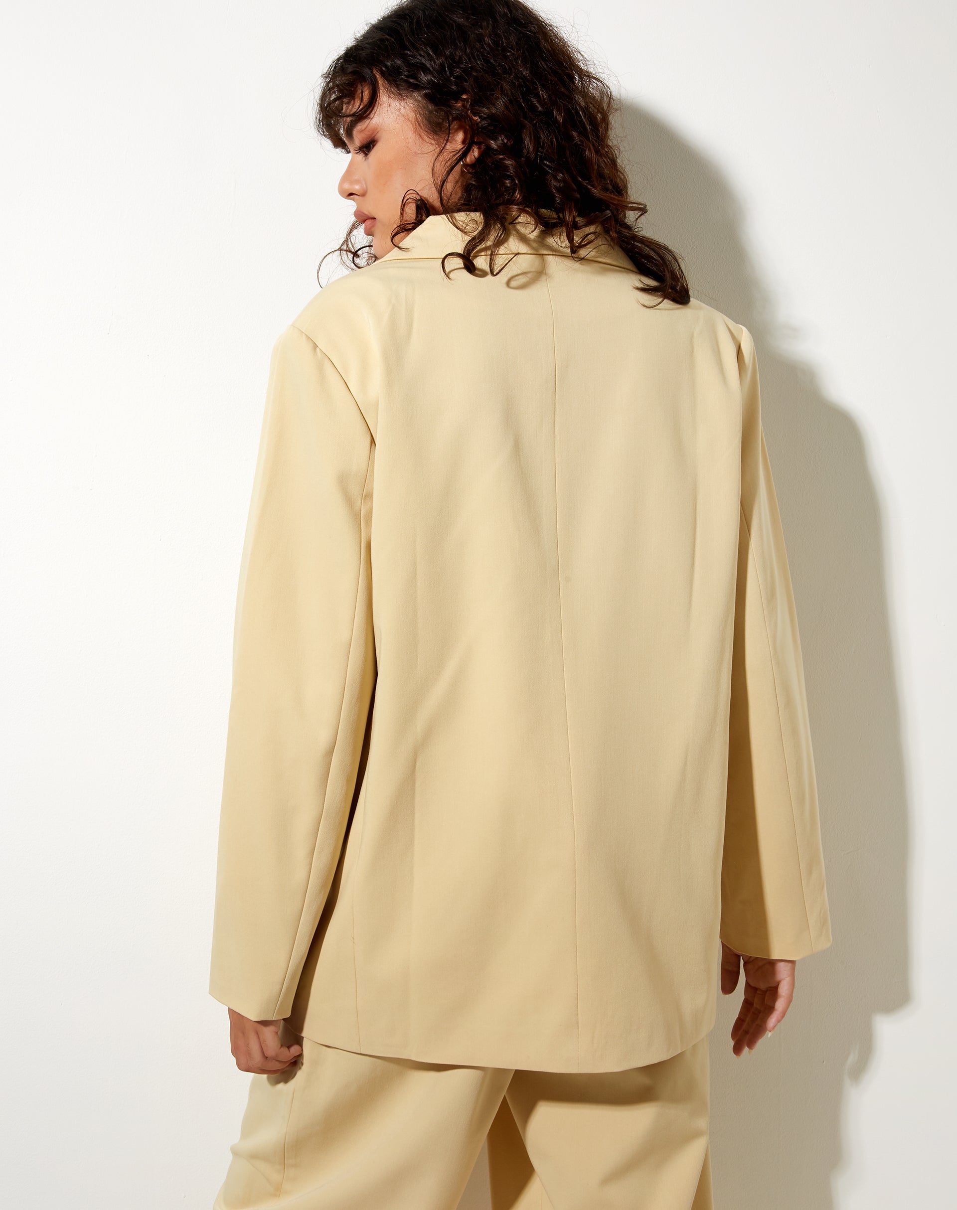 Image de Maiwa Blazer in Buttercream