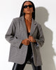 Image de Maiwa Blazer en laine gris et noir