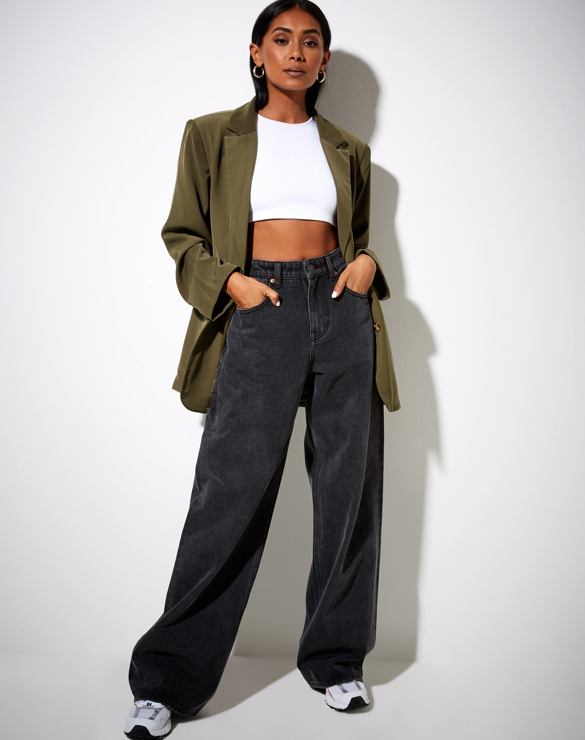 Image de Maiwa Blazer in Khaki