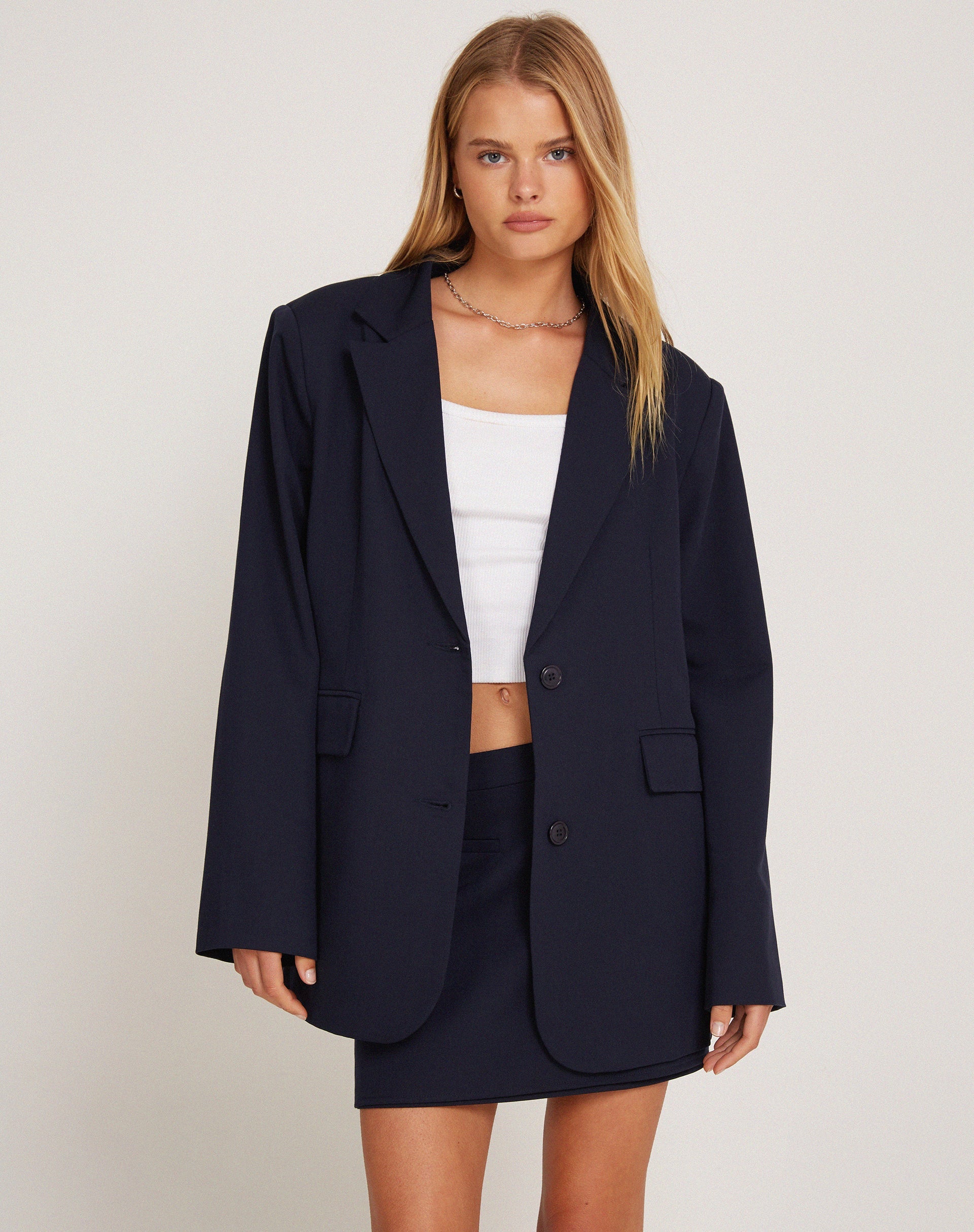 image de Maiwa Blazer en Tailoring Navy