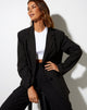 Image de Maiwa Blazer in Pinstripe Black