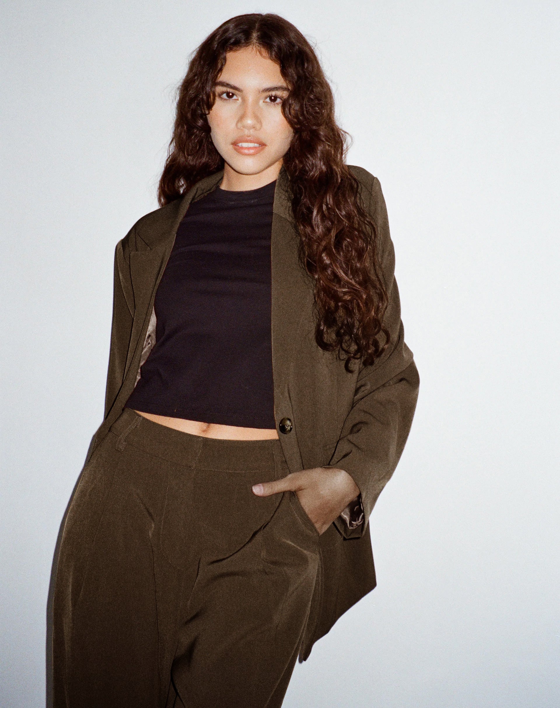 image de Maiwa Blazer in Truffle