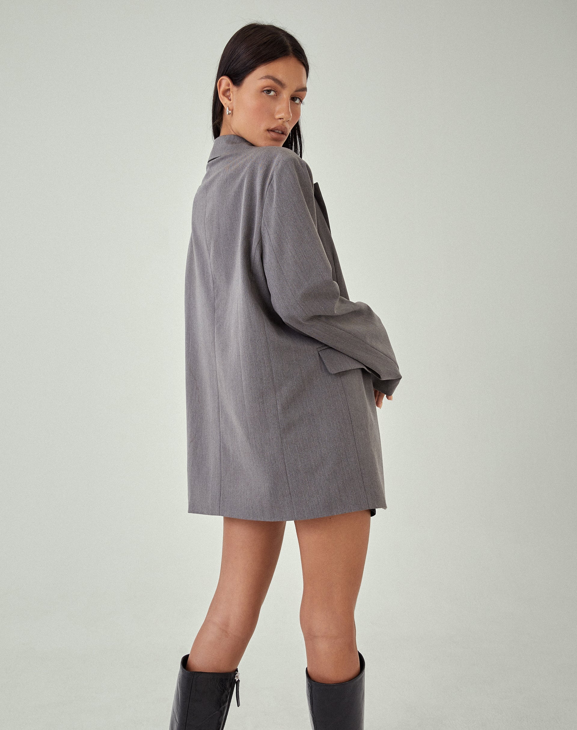 IMAGE DU Blazer Maiwa en Tailoring Charcoal