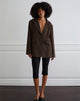 Image de Maiwa Textured Tailoring Blazer in Brown
