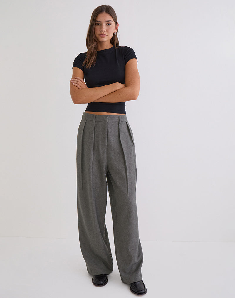 Image du pantalon Nala en charbon de bois sur mesure