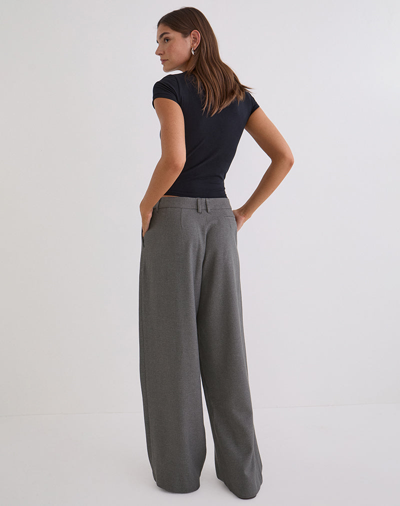 Image du pantalon Nala en charbon de bois sur mesure