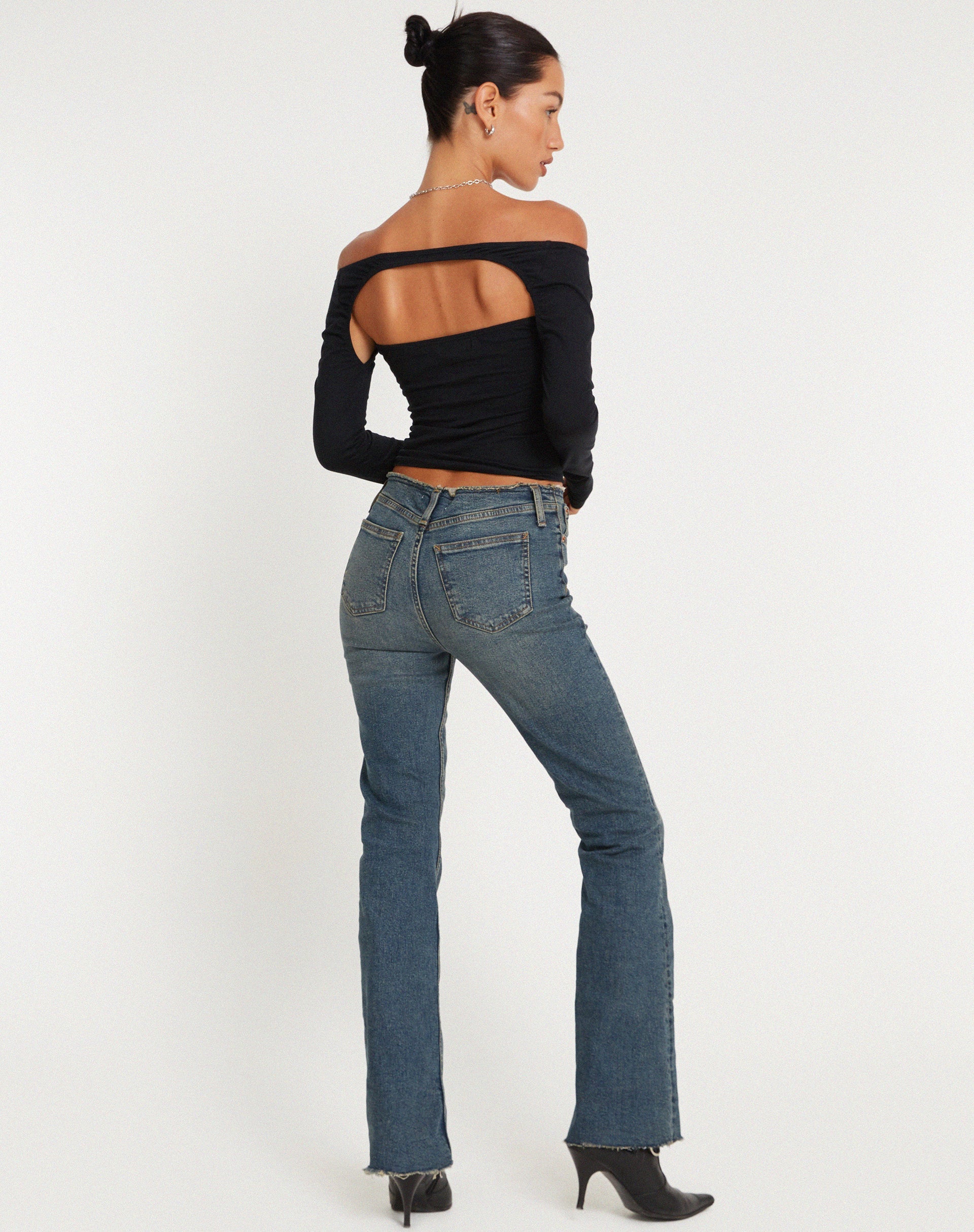 Image de Malin Eloa Shrug Twinset Black