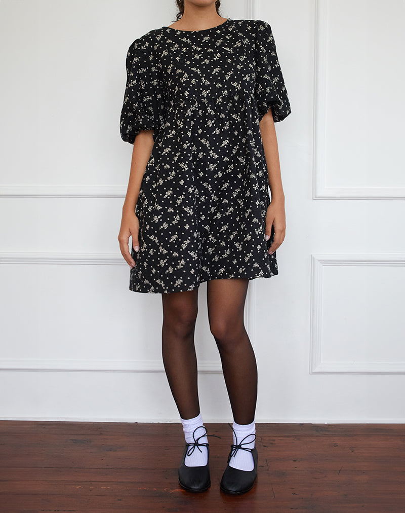Image de Marate Midi Dress in Floral Land Black
