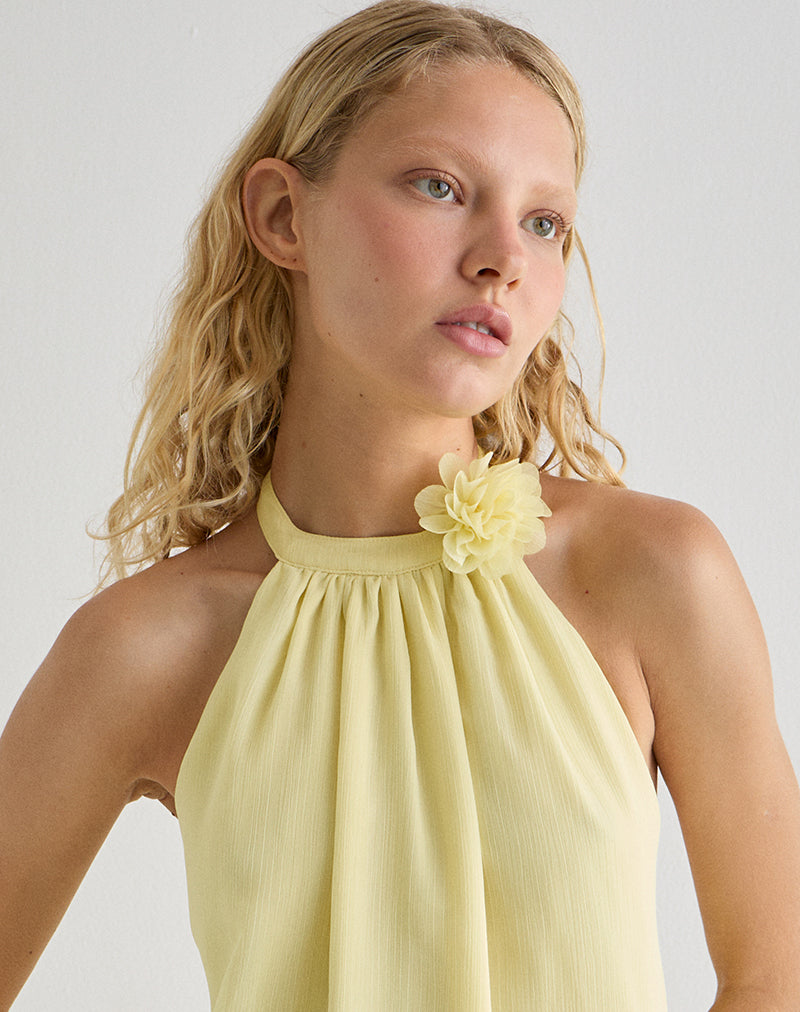 Mini robe Margaux en mousseline Lemon