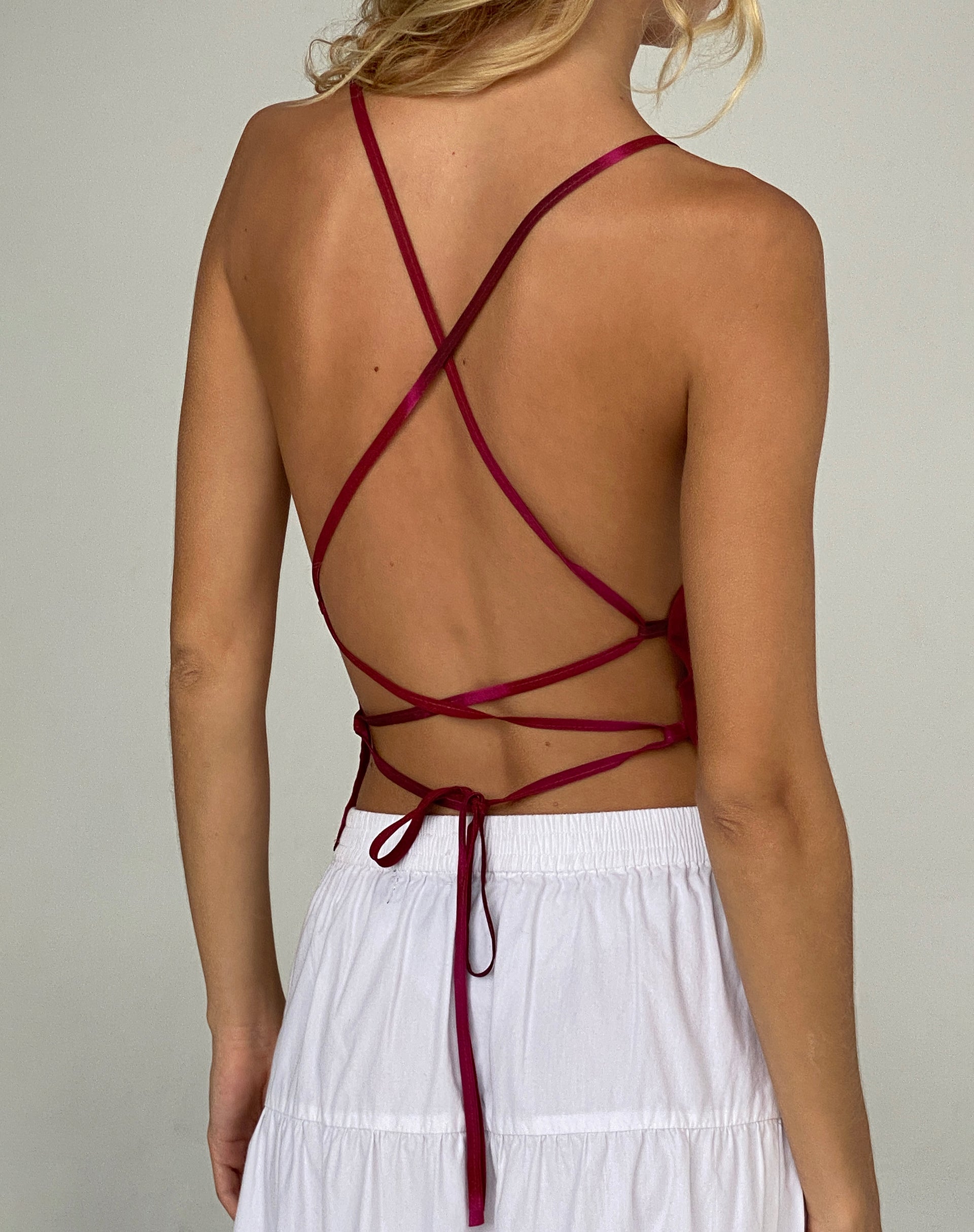 Image de Marian Cami Top in Plum Watercolour