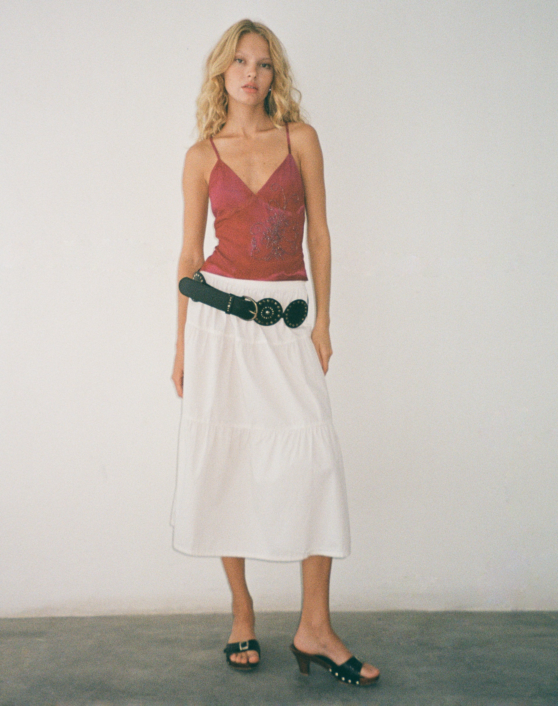 Image de Marian Cami Top in Plum Watercolour