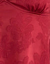 Satin Jacquard Bourgogne