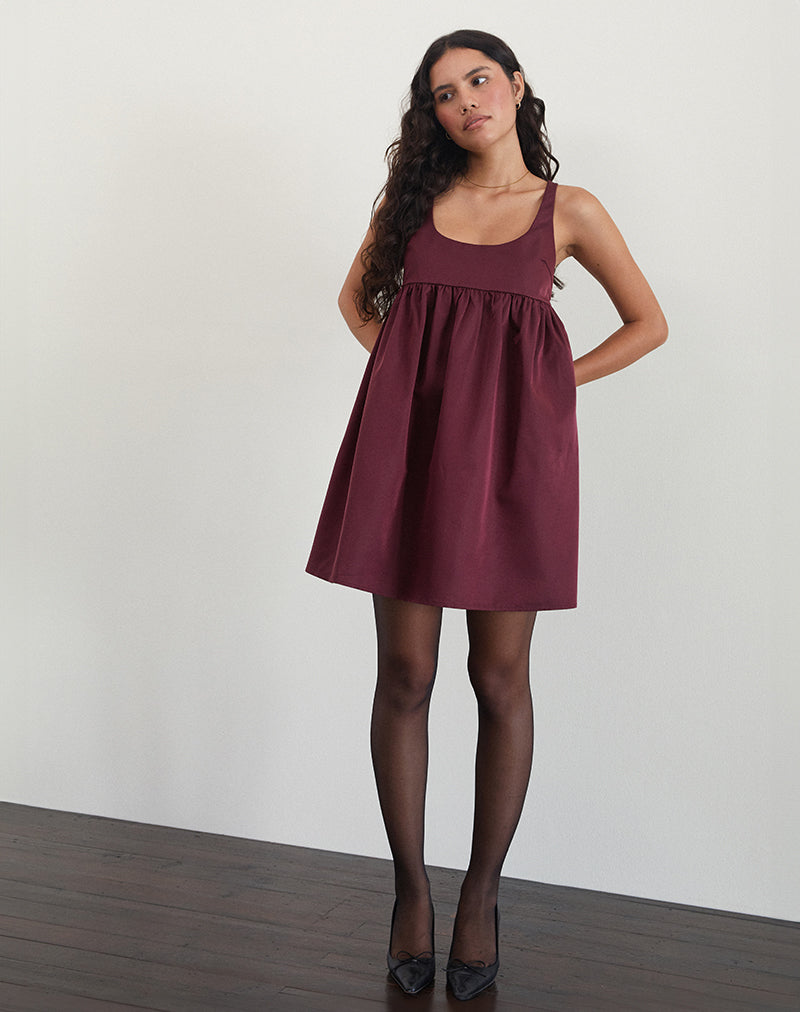 Image de Marona Dress in Dark Berry