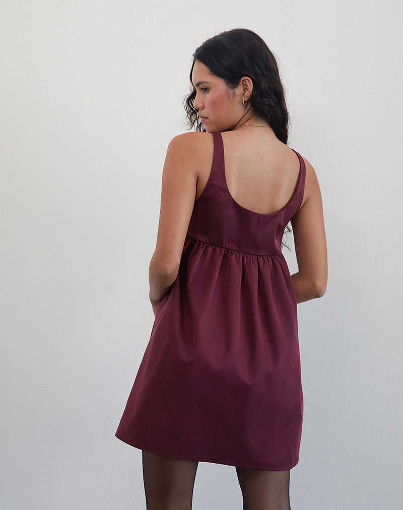 Image de Marona Dress in Dark Berry