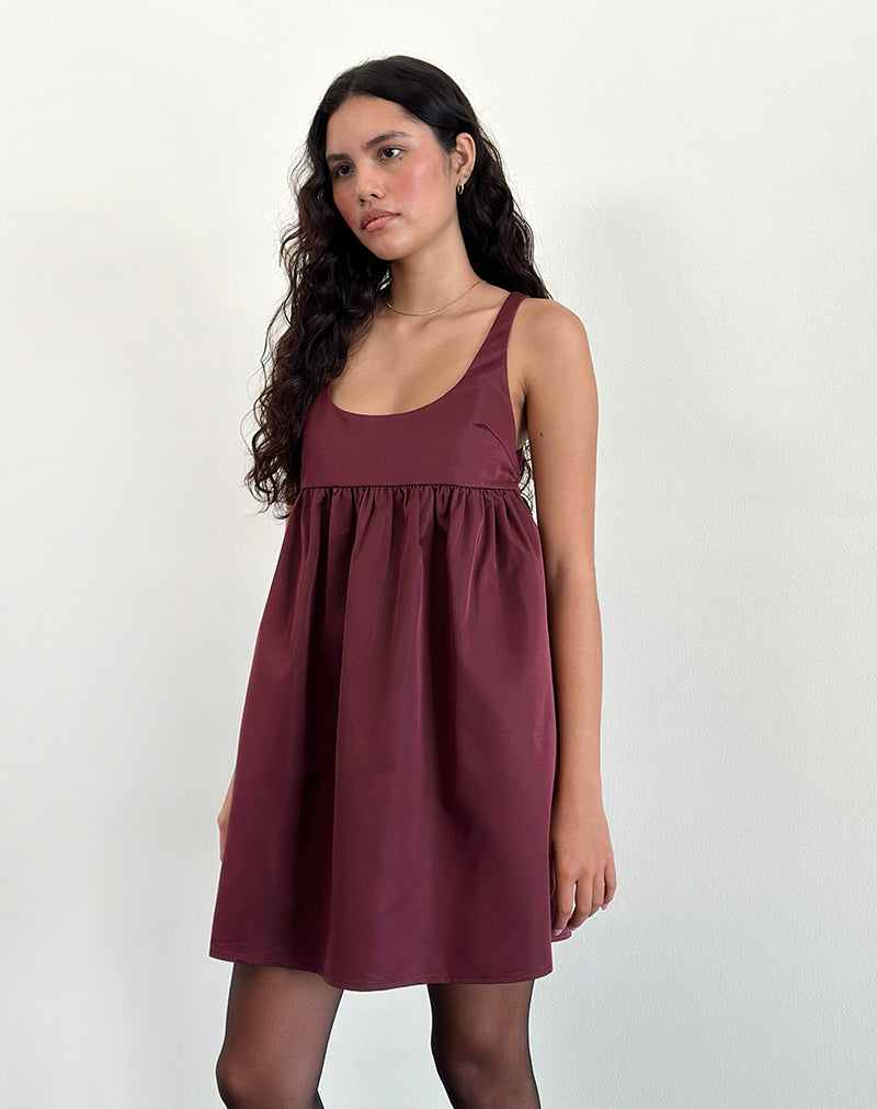 Image de Marona Dress in Dark Berry