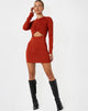 Image de Matilda Bodycon Dress in Antique
