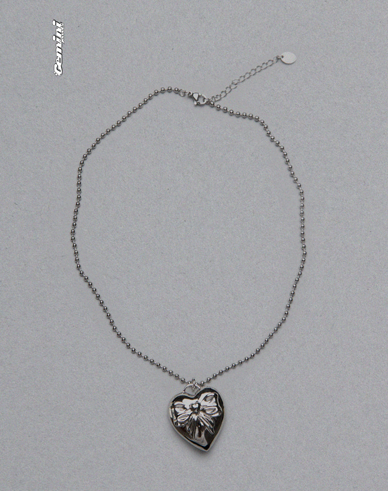 Image de Matilda Collier coeur en argent
