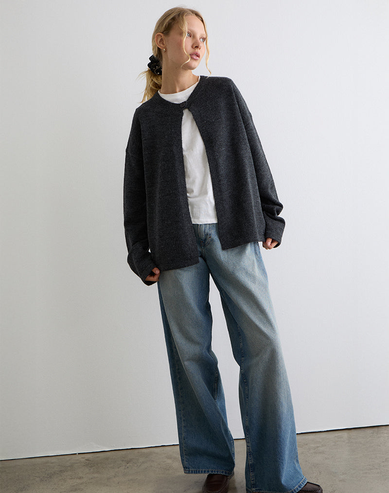 Image de Maureen Cardigan en gris foncé