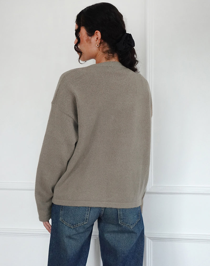 Image de Maureen Cardigan en Taupe