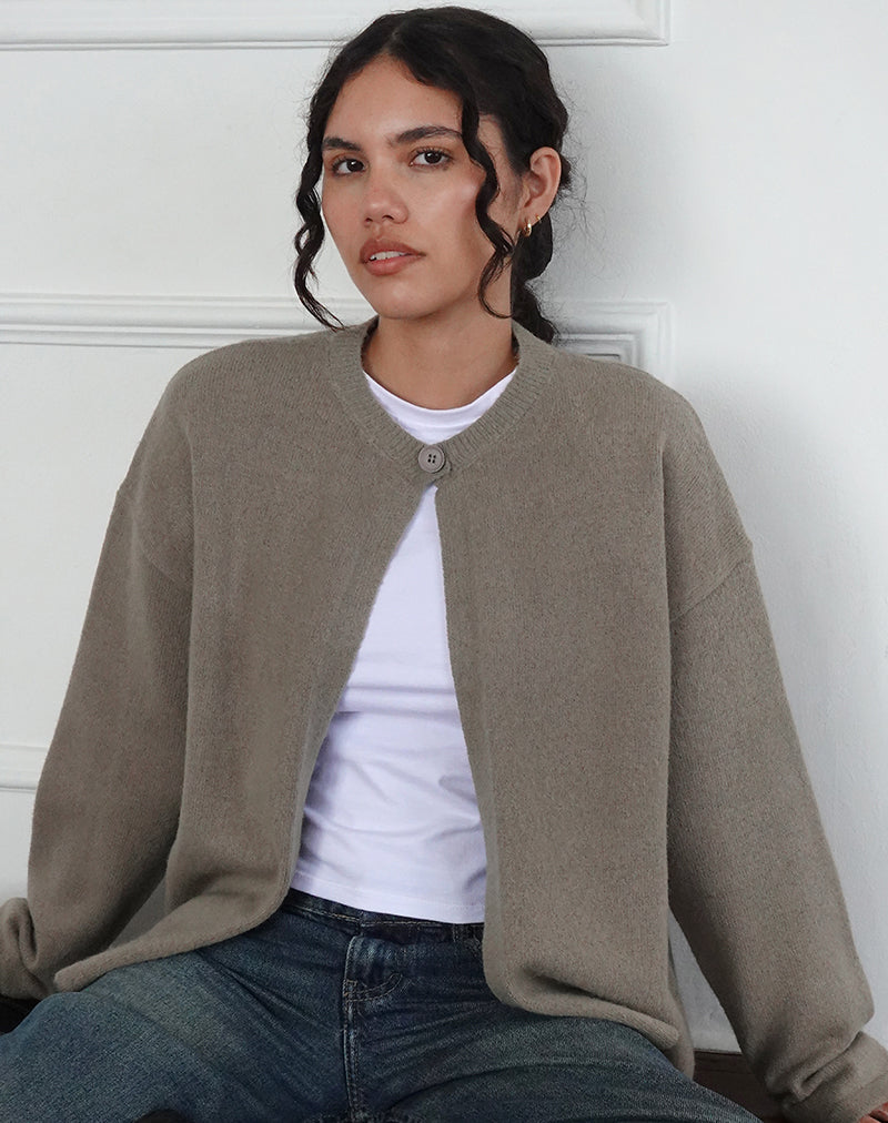 Image de Maureen Cardigan en Taupe