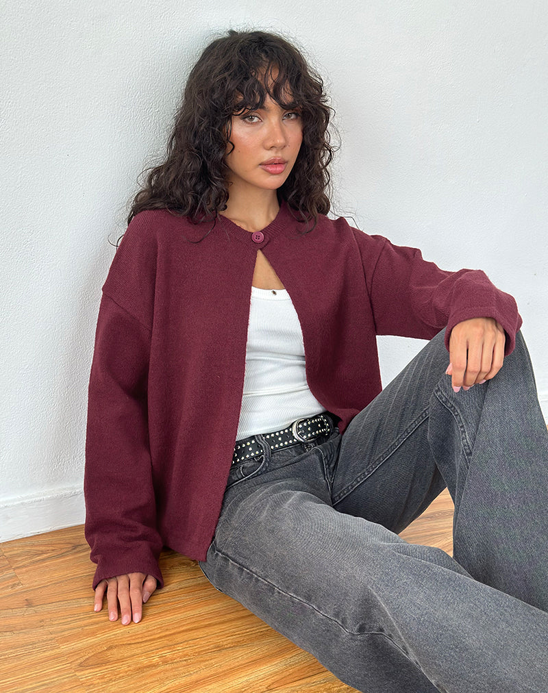 Image de Maureen Cardigan en vin