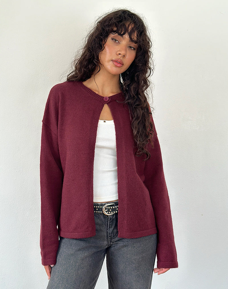 Image de Maureen Cardigan en vin