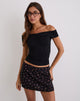 Image de Mayomi Off Shoulder Ruched Top in Black