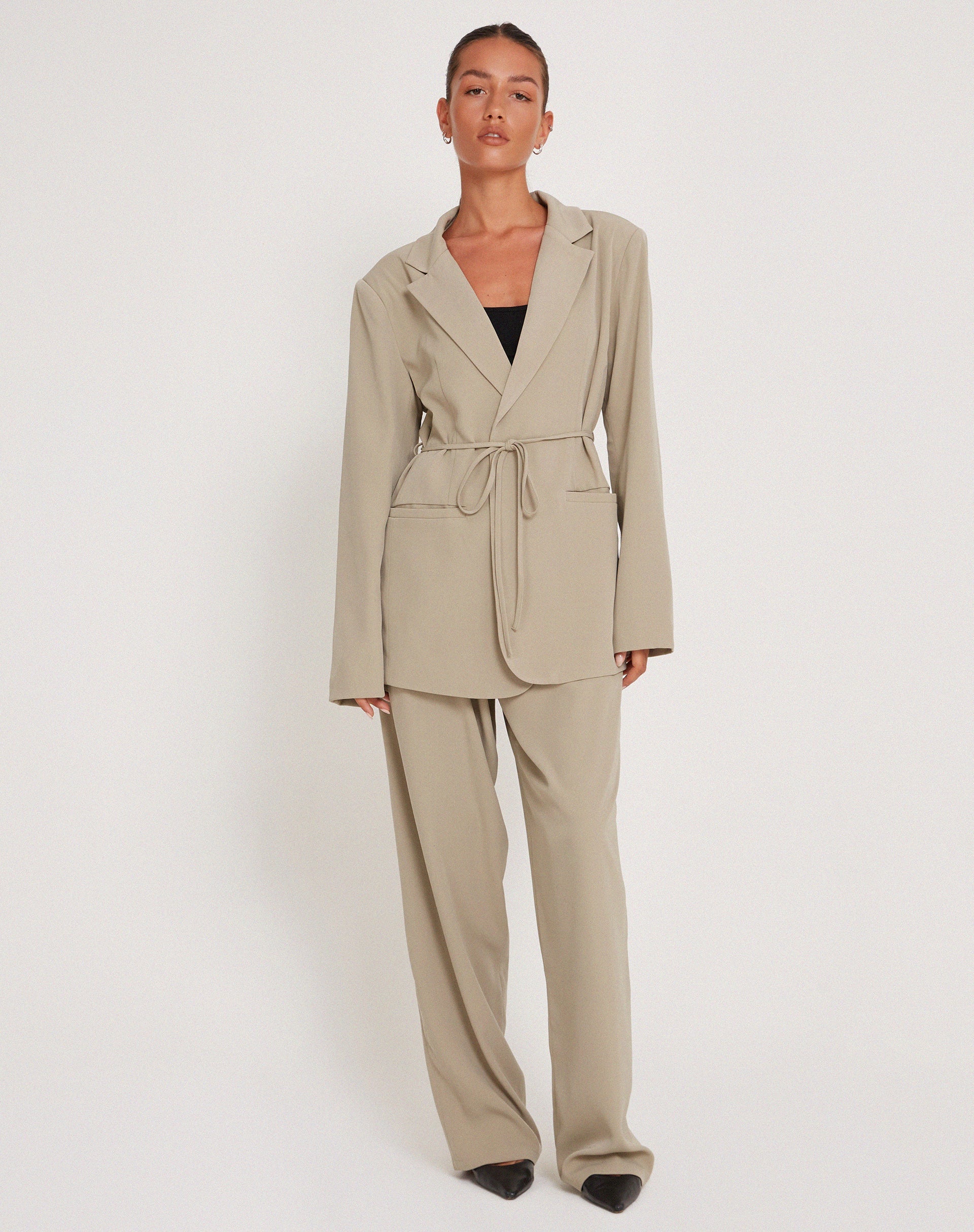 Image de Sabria Trouser in Tailoring Taupe