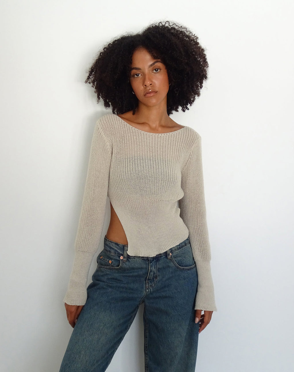 Pull Mazie en naturel